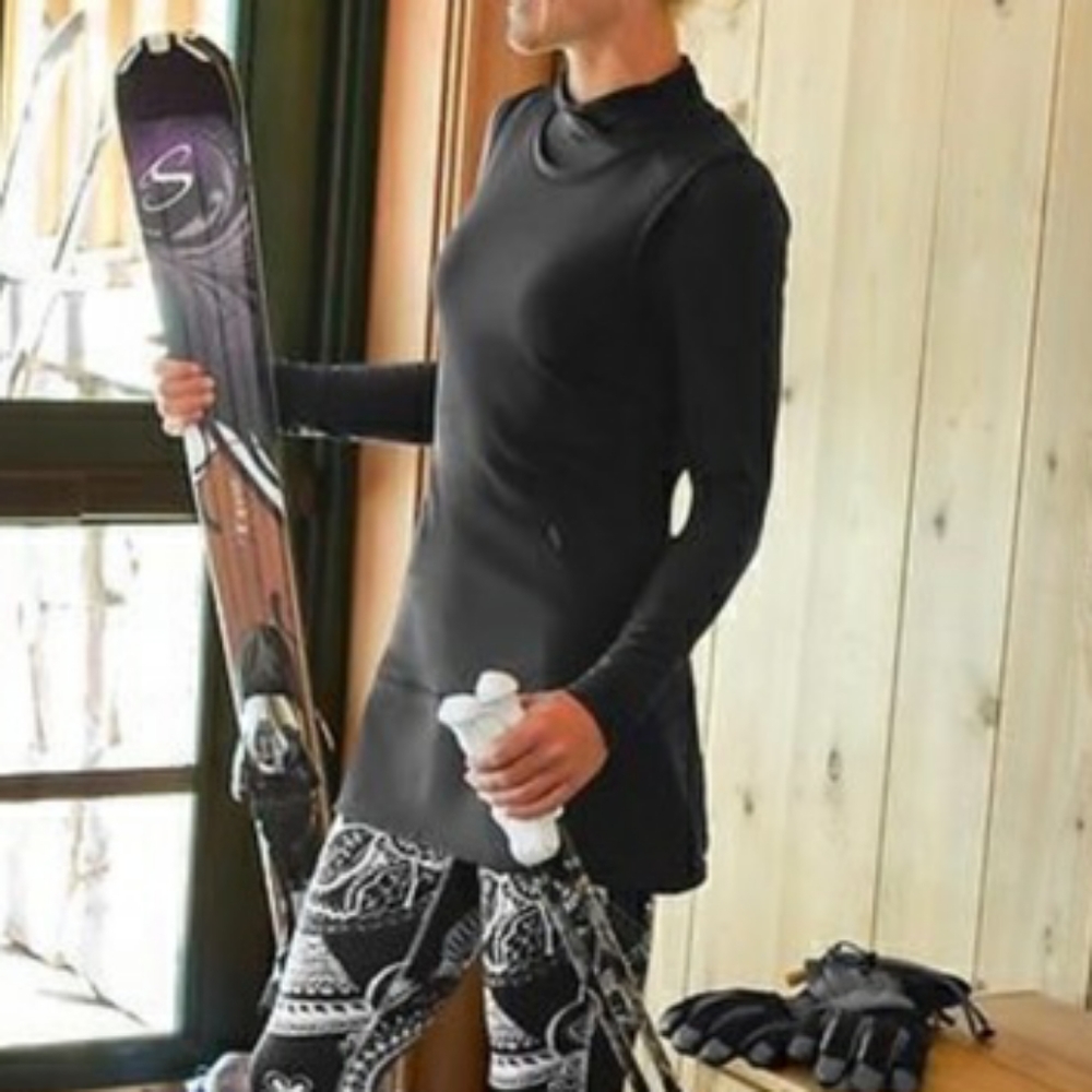 ATHLETA Hot When You're Not Dress in Black